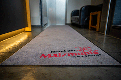 Eingangsbereich Hotel zur Malzmühle